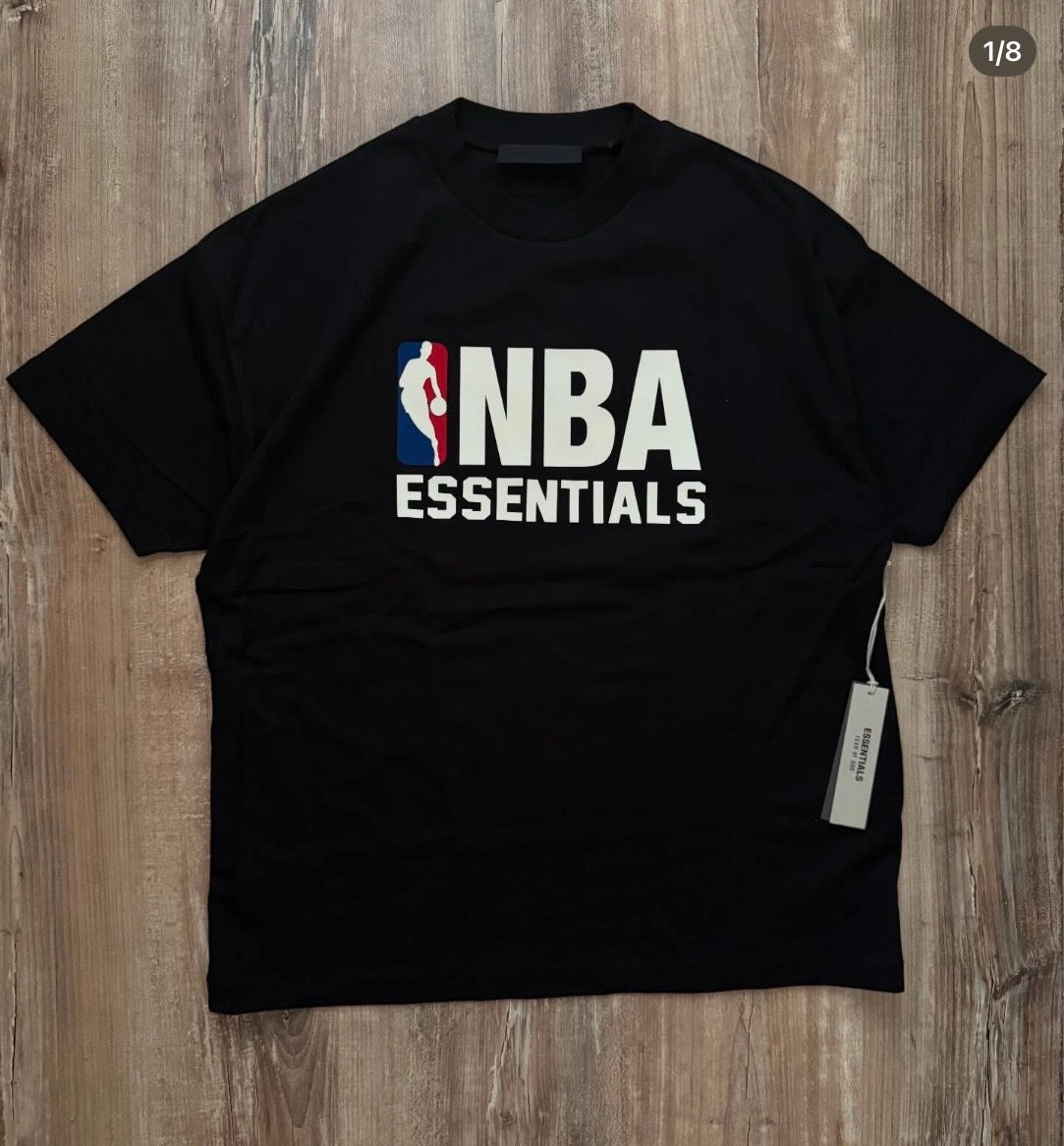 NBA ESSENTIALS T SHIRT BLACK